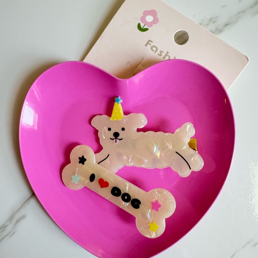 Cute cartoon animal hair clips